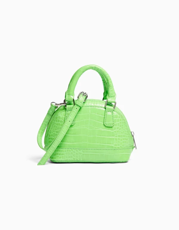 Online Bolso mini asa efecto cocodrilo MUJER Ver todo