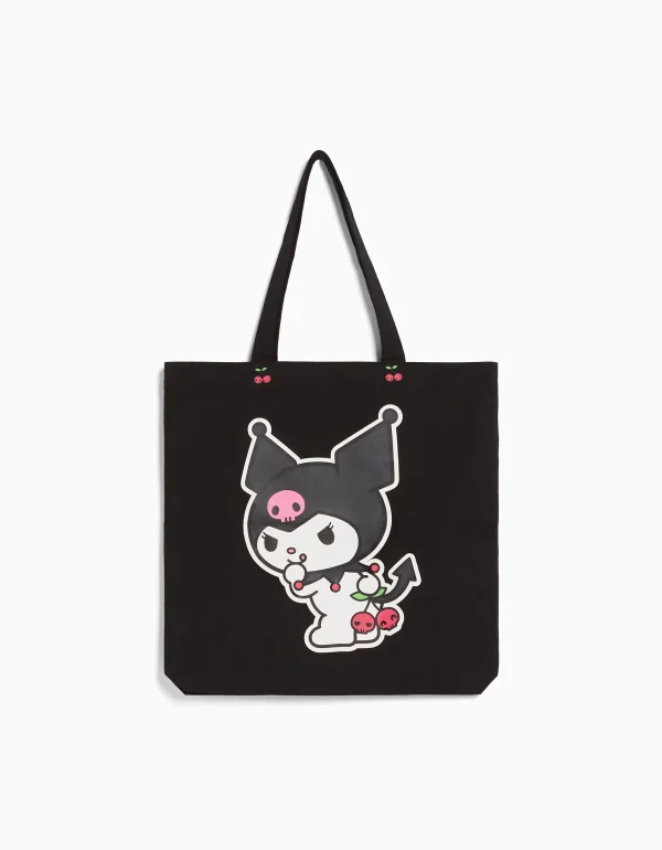 Best Sale Bolso shopper canvas print Kuromi MUJER Ver todo