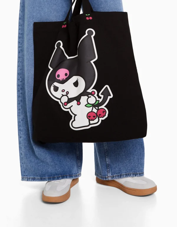 Best Sale Bolso shopper canvas print Kuromi MUJER Ver todo