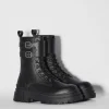 Cheap Botas acordonadas detalle hebillas hombre HOMBRE Botines