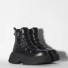 Shop Botas volumen detalle hebillas hombre HOMBRE Botines