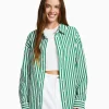 Flash Sale Camisa manga larga oversize popelín MUJER Camisas y blusas