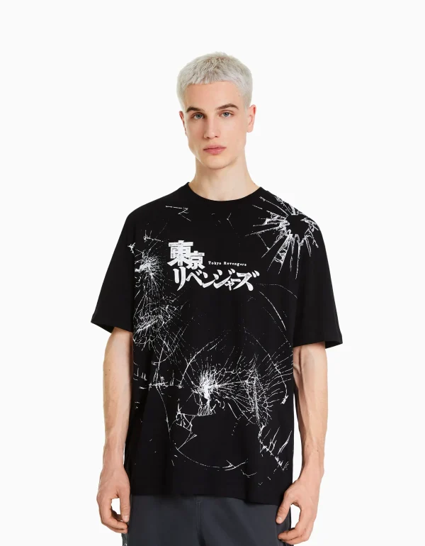 Cheap Camiseta manga corta boxy fit TOKYO REVENGERS HOMBRE Espacio