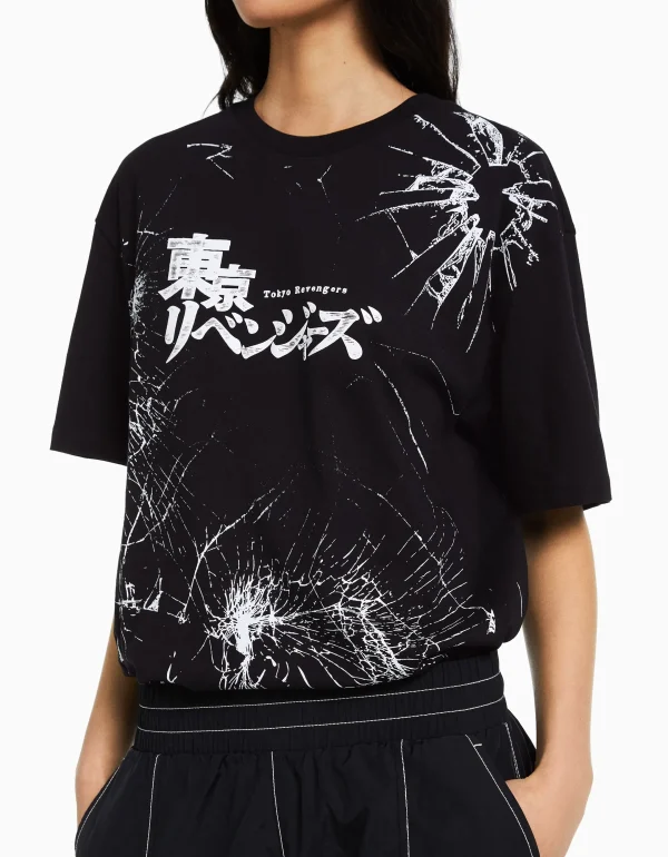 Online Camiseta manga corta boxy fit TOKYO REVENGERS MUJER Tokyo Revengers