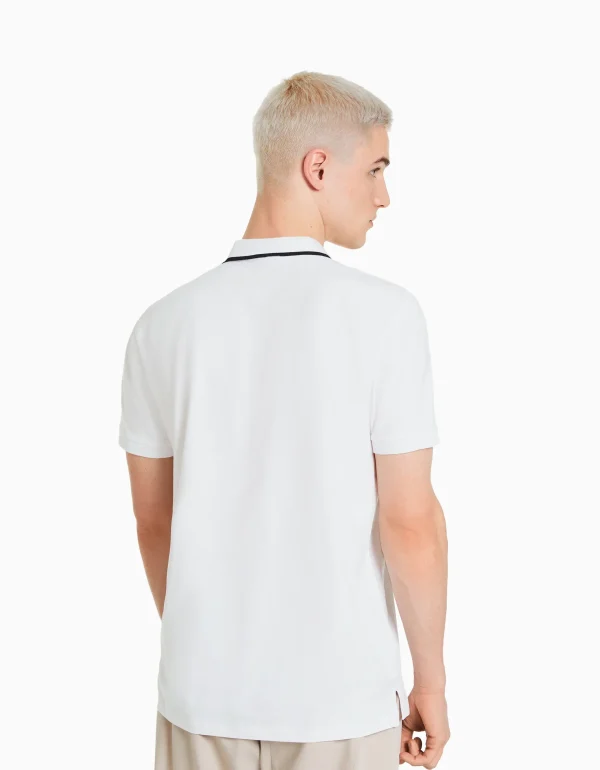 Flash Sale Camiseta manga corta cuello polo bandas HOMBRE Camisetas