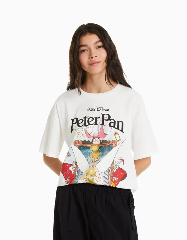 Store Camiseta manga corta print Peter Pan MUJER Colaboraciones®