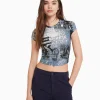 Store Camiseta manga corta print MUJER Camisetas