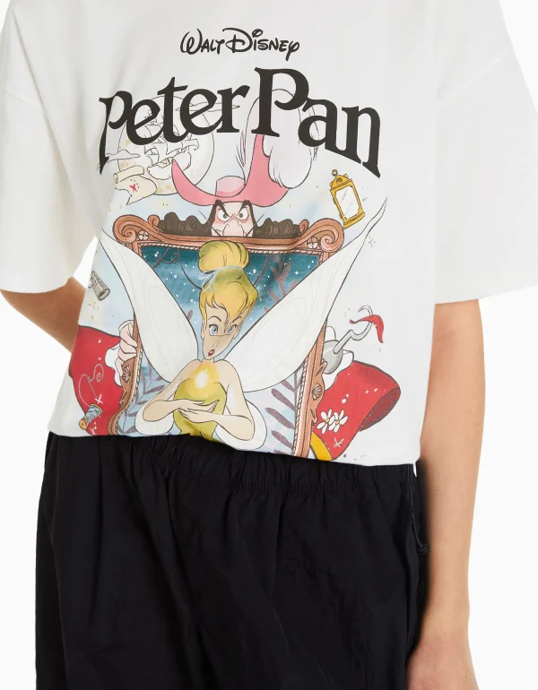 Store Camiseta manga corta print Peter Pan MUJER Colaboraciones®