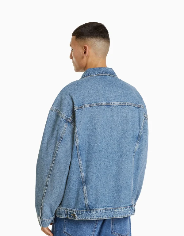 Cheap Cazadora denim oversize HOMBRE Cazadoras y abrigos