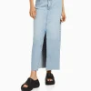 Best Sale Falda denim larga MUJER Básicos