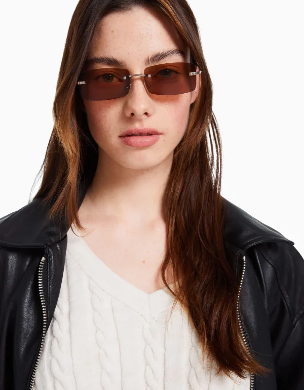 Clearance Gafas rectangular sin marco MUJER Ver todo