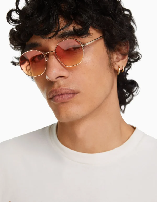 Fashion Gafas sol montura metálica HOMBRE Gafas