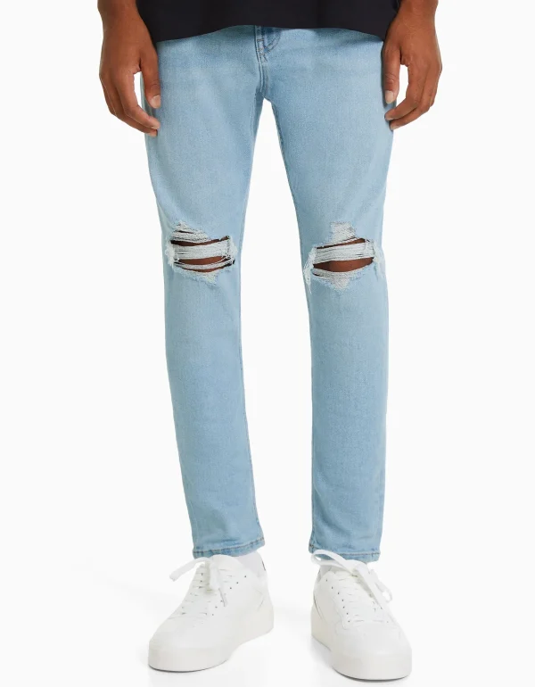 Online Jeans carrot rotos HOMBRE Denim