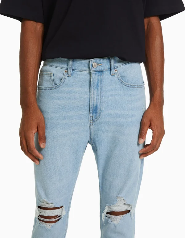 Online Jeans carrot rotos HOMBRE Denim