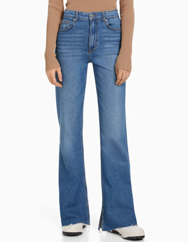 Shop Jeans confort abertura lateral MUJER Jeans