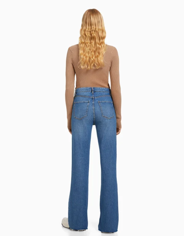 Shop Jeans confort abertura lateral MUJER Jeans