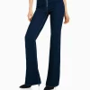 Cheap Jeans flare cremallera cut out MUJER Jeans