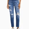 Outlet Jeans mom confort rotos MUJER Jeans