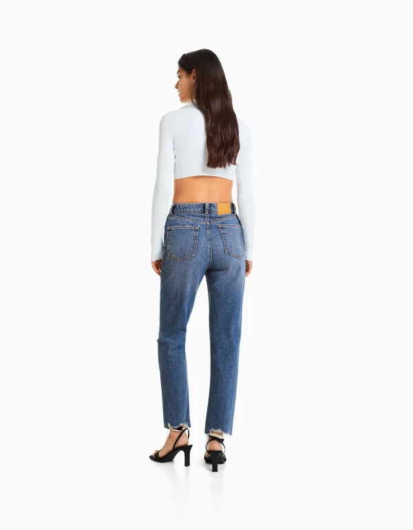 Flash Sale Jeans mom rotos MUJER Jeans