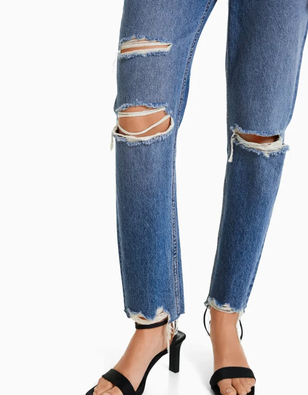 Flash Sale Jeans mom rotos MUJER Jeans