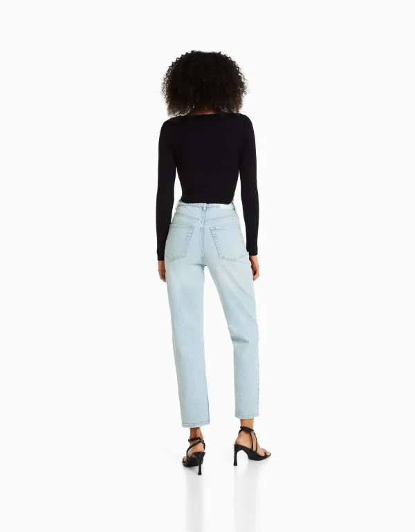 Best Sale Jeans mom slim confort MUJER Jeans