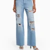 Store Jeans 90's wide leg rotos MUJER Jeans