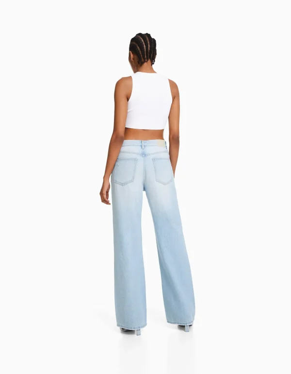 Cheap Jeans 90's wide leg rotos MUJER Jeans