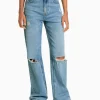 Online Jeans 90's wide rotos MUJER Jeans