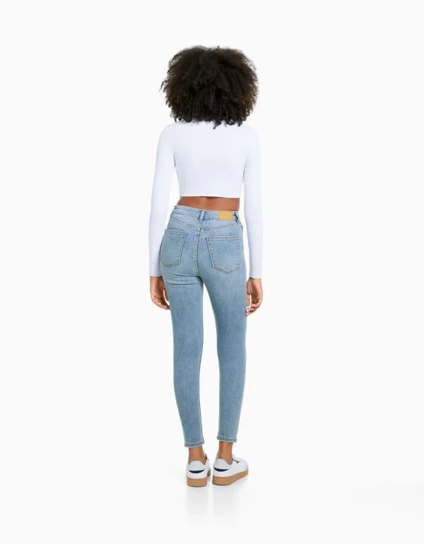 Fashion Jeans skinny super high waist MUJER Jeans