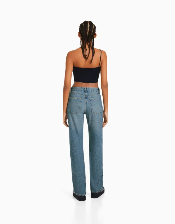 Cheap Jeans straight MUJER Jeans