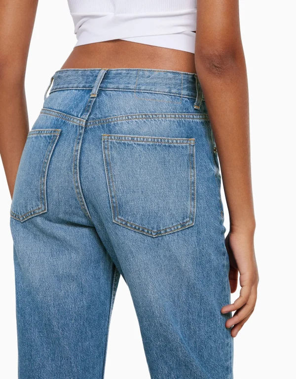 Shop Jeans straight MUJER BSK Teen