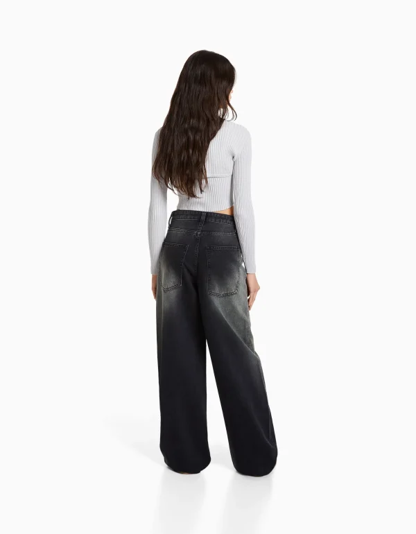 Store Jeans super baggy efecto desgastado MUJER Jeans