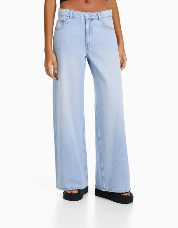 Online Jeans wide leg MUJER Jeans