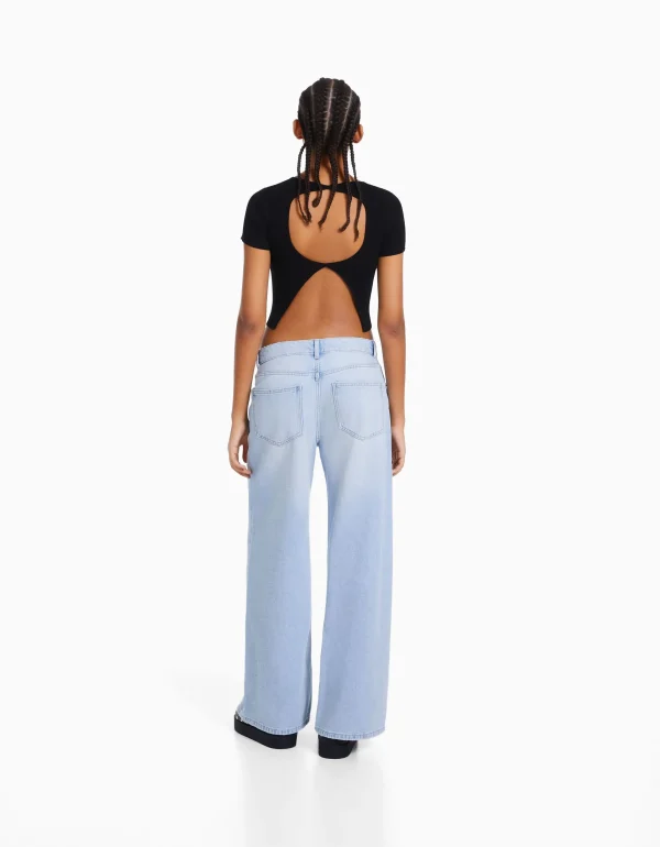 Online Jeans wide leg MUJER Jeans