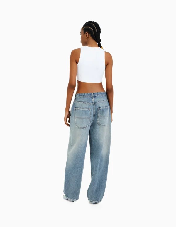 Hot Jeans wide skate MUJER Jeans