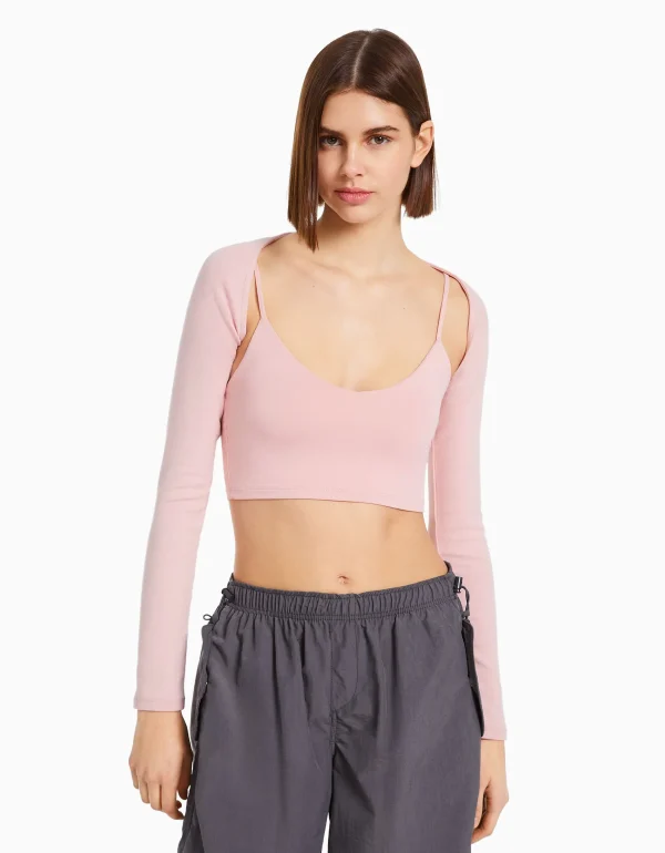 Flash Sale Manguitos básicos MUJER Tops y corsé