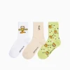 Shop Pack 3 calcetines bordado Garfield MUJER Ver todo