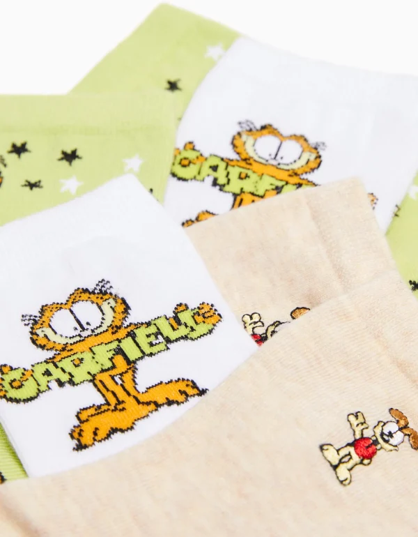 Shop Pack 3 calcetines bordado Garfield MUJER Ver todo