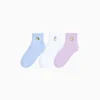 Store Pack 3 calcetines tobilleros bordado MUJER Ver todo