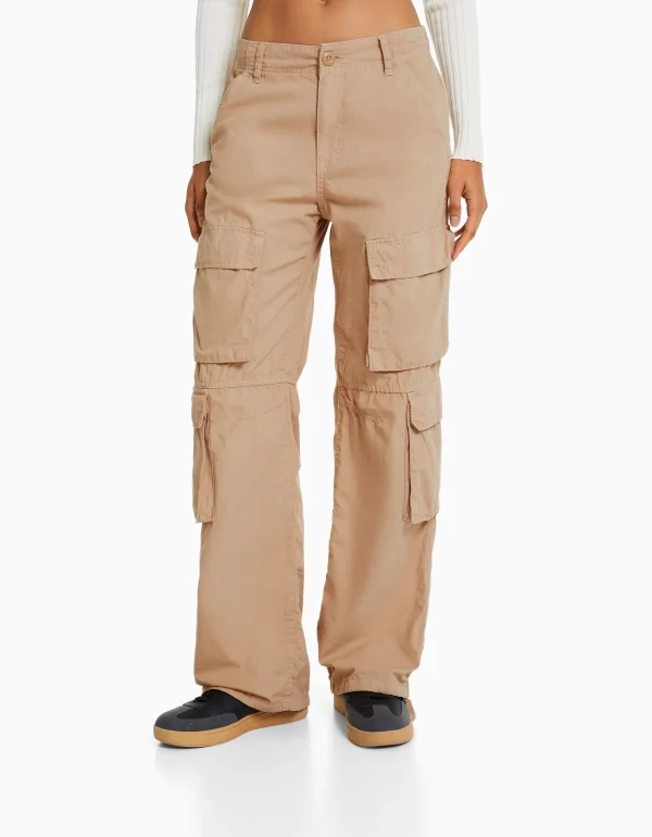 Shop Pantalón cargo cordón MUJER Lo más vendido