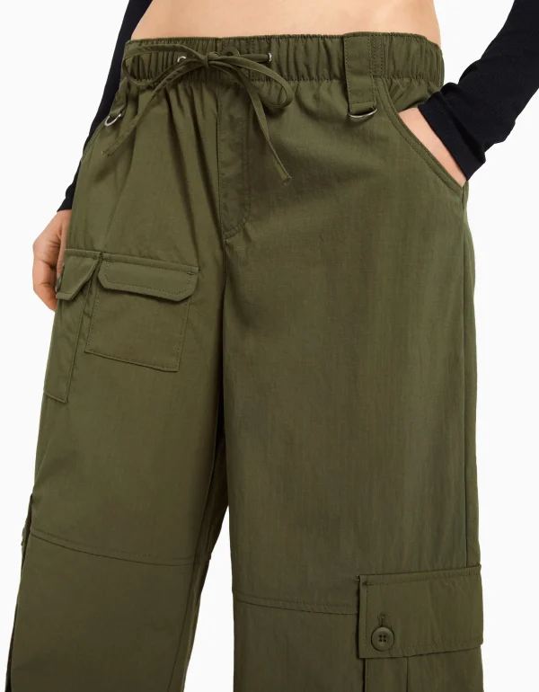 New Pantalón cargo wide leg multipocket MUJER #bershkastyle