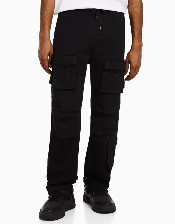 New Pantalón jogger cargo algodón HOMBRE Pantalones