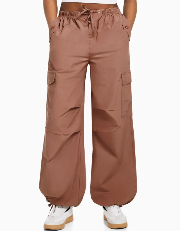 Shop Pantalón jogger cargo parachute MUJER #bershkastyle