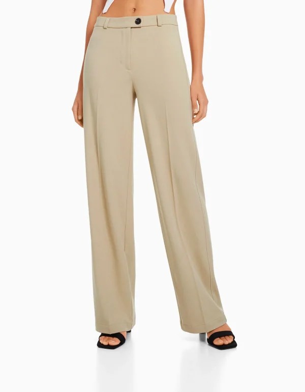 Fashion Pantalón wide leg tailoring trabillas MUJER Básicos