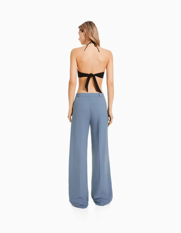 Sale Pantalón wide leg tailoring trabillas MUJER Básicos