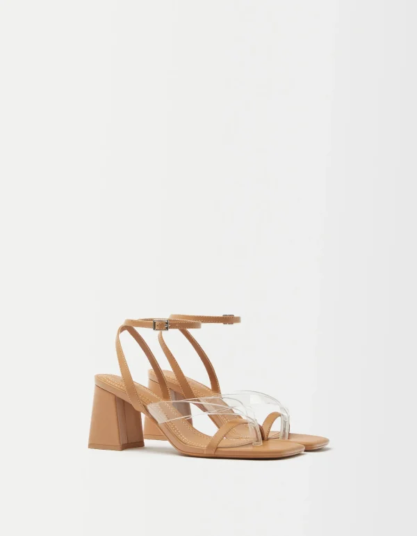 Flash Sale Sandalia tacón combinada vinilo MUJER Zapatos