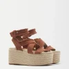 Fashion Sandalias plataforma yute MUJER Zapatos