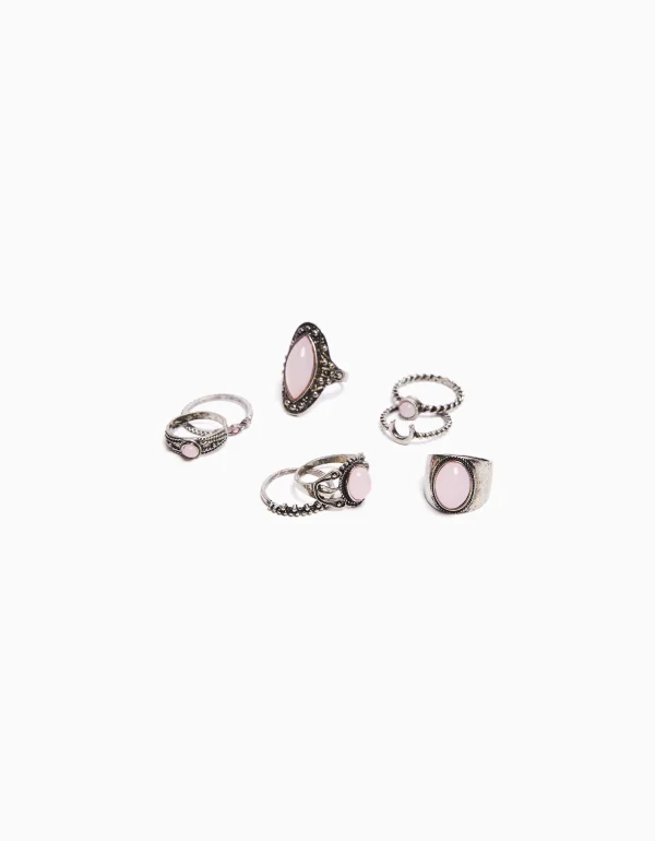 Cheap Set 8 anillos boho MUJER Ver todo