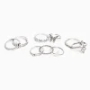 Cheap Set 9 anillos edgy MUJER Ver todo