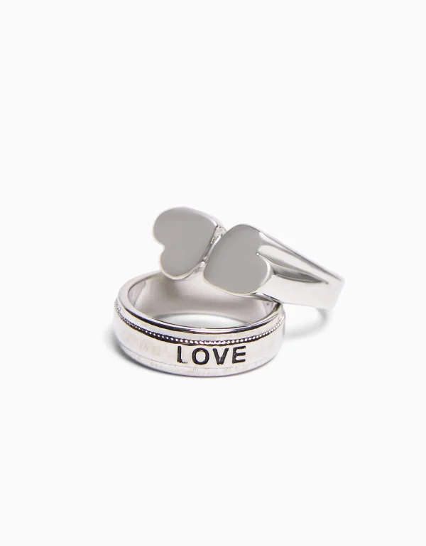 New Set 3 anillos love MUJER One Love